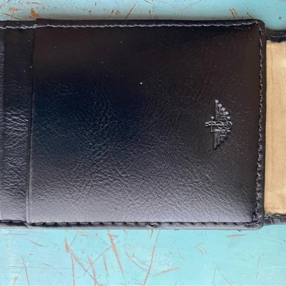 Dockers Men’s Wallet Card Case Leather Black Magnetic RFID Secure NEW - Picture 4 of 7